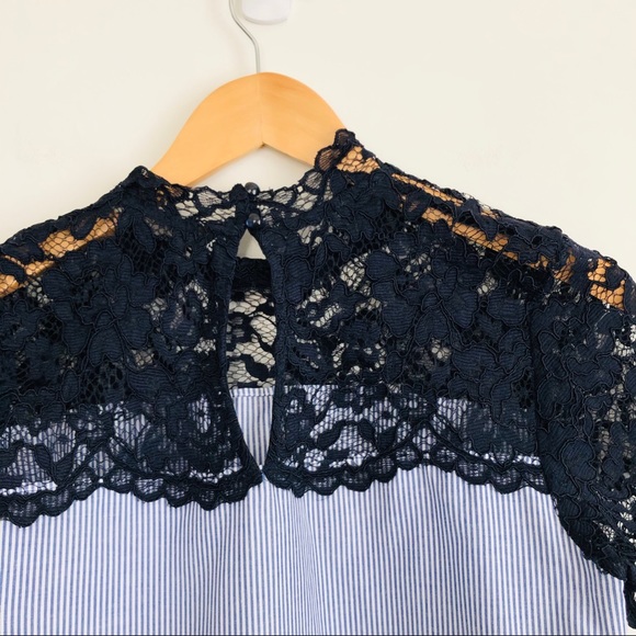 Zara Lace Side-Tie Top - Picture 7 of 8